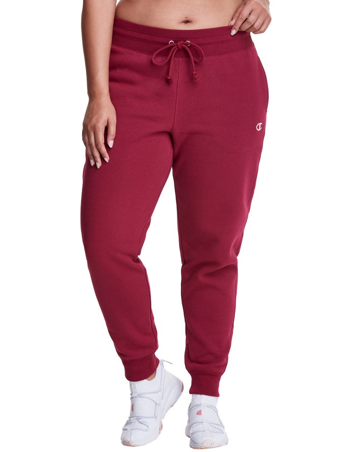 Jogger Champion Mujer - Plus Reverse Weave ( Rojas Oscuro ) 4920576-HN